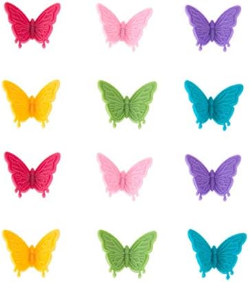 Decorative Refrigerator Magnets, Perfect Fridge Magnets for House Office Personal Use (12Pcs Butterfly)