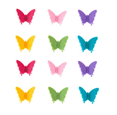 Decorative Refrigerator Magnets, Perfect Fridge Magnets For House Office Personal Use (12Pcs Butterfly) #TOP4
