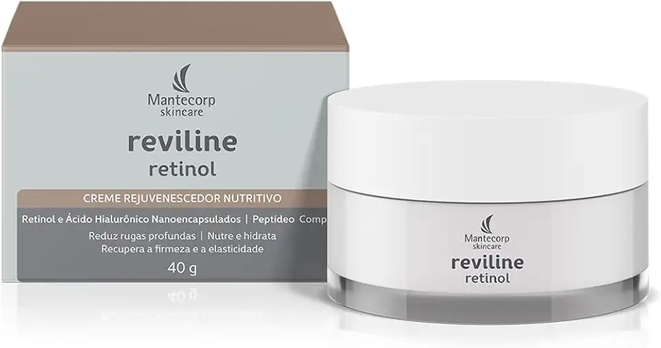 Creme Rejuvenescedor Mantecorp Skincare Nutritivo Reviline Retinol Creme 40g