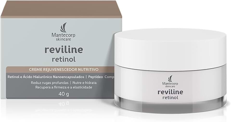Creme Rejuvenescedor Mantecorp Skincare Nutritivo Reviline Retinol Creme 40g