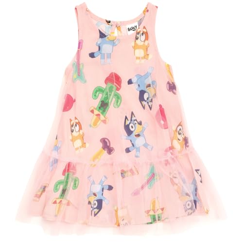 Bluey Bingo Mesh Dress Infant to Big Kid