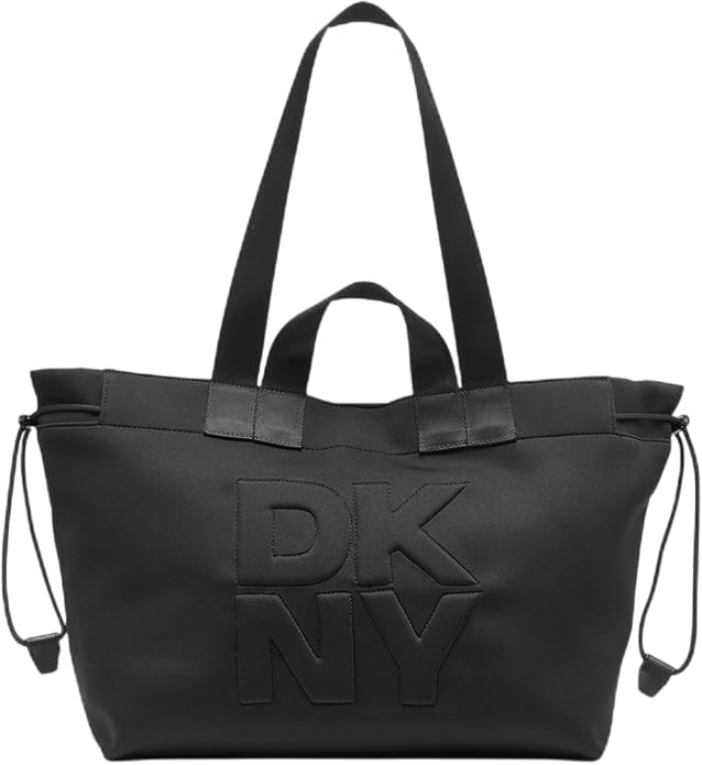 Bolso DKNY Bardot Satchel mediano negro miniatura 1