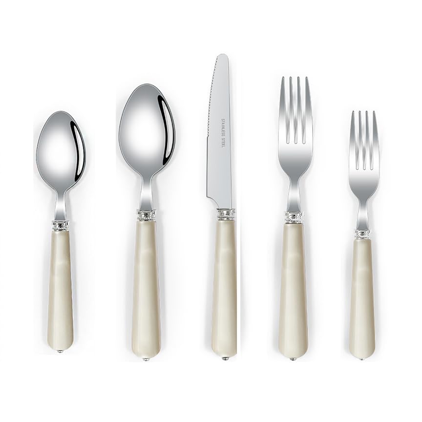 Set cubiertos cocina 20 piezas acero inox