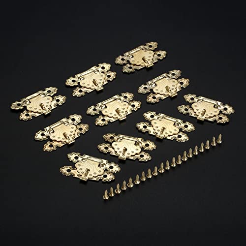 Boîte à bijoux cadenas loquet moraillon rétro en bois - 4