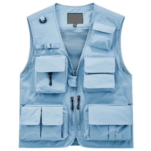 Gilet de refroidissement homme séchage rapide manteau de sport respirant avec poches