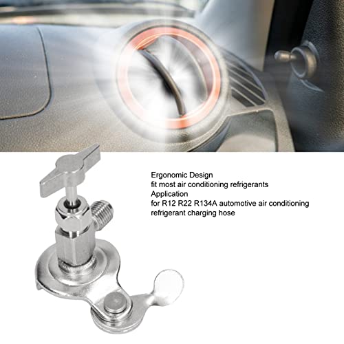 Image of 134a Refrigerant Can, R134a Adapter, R134a Can TapR134A Can Tap Dispensing Valve Bottle Opener Universal Refrigerant Dispenser Valve Tool for R12 R22 R134A Air Conditioning