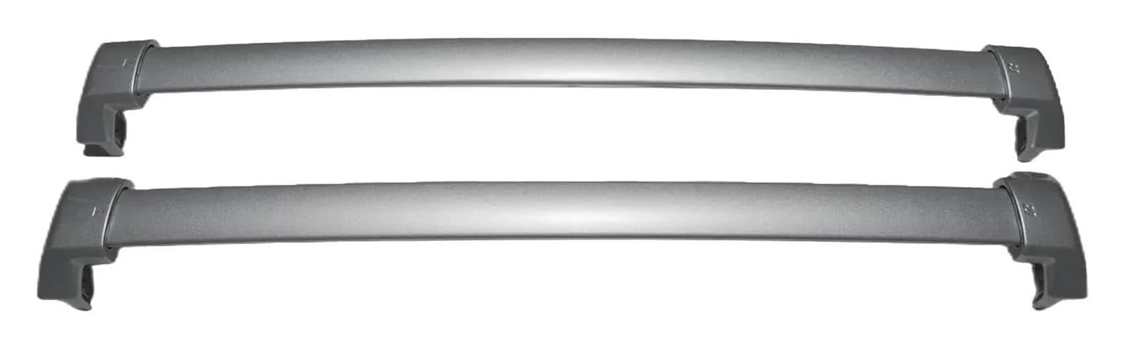 Dachgepäckträger Für CR-V 2023 2024 Aluminium-Seitenschienen Gepäckträger Dachgepäckträger Autoträger 2-teiliges Schienen-Trägersystem Querträger(Silber)