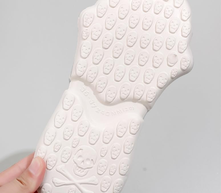 Tapatuli Skull Slide Sandals for Men and Women, Comfortable Footbed Sandals for Beach, Pool, Spa, Shower, Open Toe Slippers4