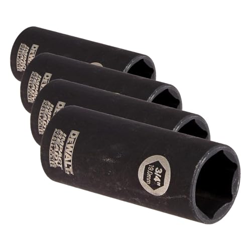 Image of DEWALT DW2290 3 /4-Inch IMPACT READY Deep Socket for 3 /8-Inch Drive (Pack of 4)