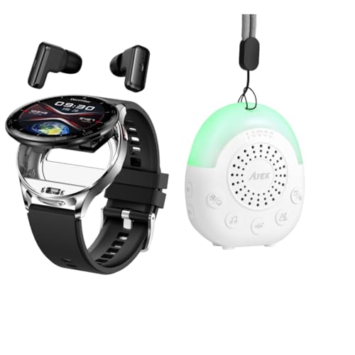 Montres connectées avec écouteurs intégrés et bruit blanc bébé