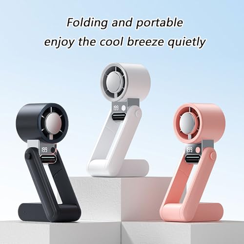 Ventilateur portable pliable rechargeable USB silencieux 199 vitesses maison bureau - 2