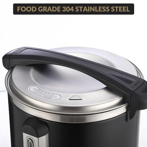 Cafetera de filtro con capacidad de 18 L y calentador rápido miniatura 6