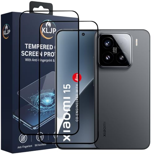 Image of Military-Grade Gorilla Tempered Glass For Model930671 With Installation Kit | Edge to Edge Coverage | Black (Pack Of 2)