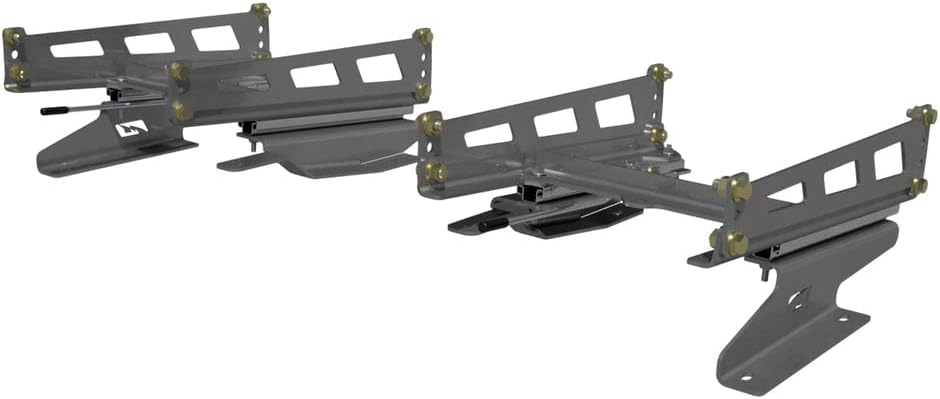 Motobilt Seat Mounts for Jeep YJ - Automotive Seat Brackets - Steel - 18 Inch Depth