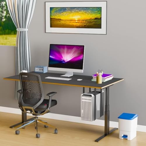 Soporte vertical para computadora con correas ajustables para caja de PC 6