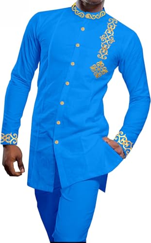 Tenue traditionnelle Dashiki pour mariage et grand costume de cérémonie homme