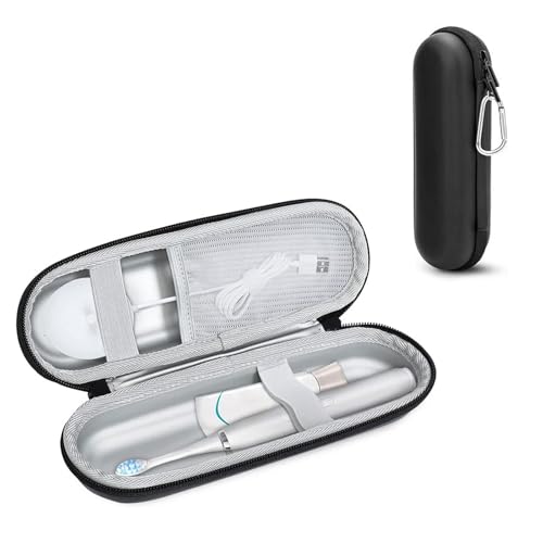 Hard EVA Case Cover Storage Bag Holder,Electric Toothbrush Travel Case,Portable Toothbrush Travel Protective Cover Bag,Dustproof Toothbrush Storage Holder for Most Other Brand Electric Toothbrush