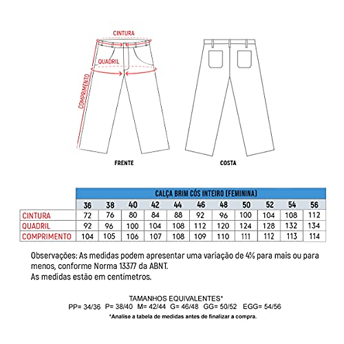Calça branca feminina