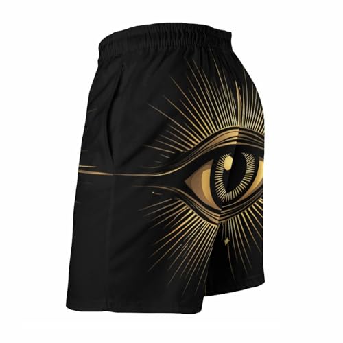 Evil Eye Mens Swim Trunks Quick Dry Board Shorts Beach Swimwear Bathing Suits4