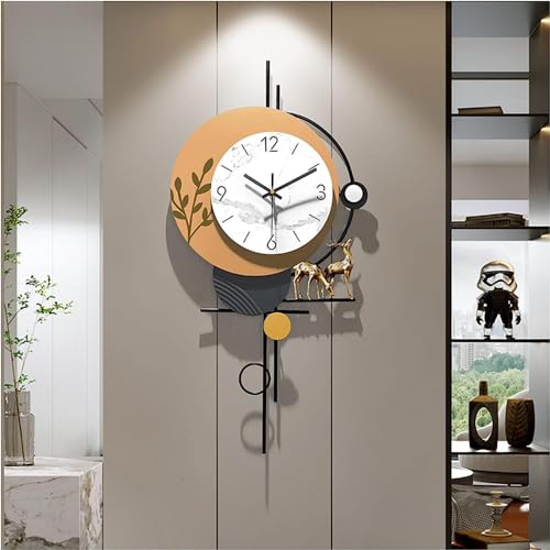 Horloges murales style européen grand format 72 cm muet