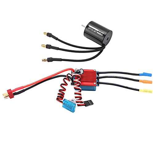 Motor impermeable RC 2430 6300KV resistente al agua con variador ESC 25A de 4 polos 5