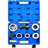 Acymner Exhaust Pipe Expander Stretcher Tool Kit 1-5/8” to 4-1/4”, Muffler Pipe Spreader Automotive Car Set for Tail Pipe Tube Hex 28mm (3/4”-10 Thread)