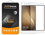 (2 Pack) Supershieldz Designed for Huawei (P9 Plus) Tempered Glass Screen Protector, (Full Screen Coverage) Anti Scratch, Bubble Free (White)