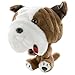 ProActive Sports, Animal Golf Club Head Covers, For Drivers, Cute Novelty Headcover for All Golfers, Plush Material & Clipping Technology, Add Style to Your Golf Bag, Stuffed Bulldog