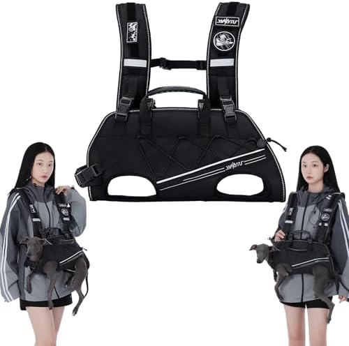 Dog Lift Harness for Small Dogs,Dog Backpack Carrier,Adjustable P...