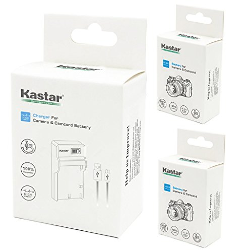 Kastar CH-LCD3-2B-VF808 Battery (X2) & Slim Lcd Charger thumb #3