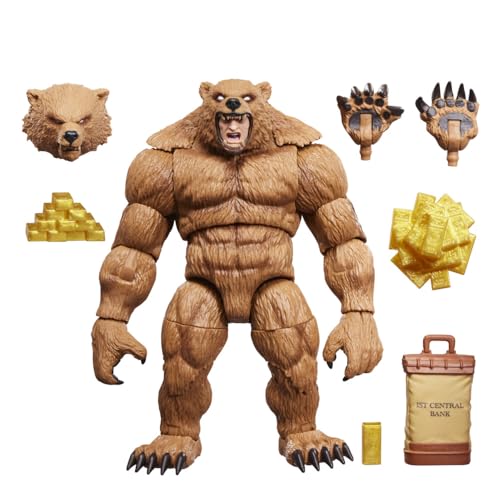 Marvel Legends Series Marvels Grizzly Spider-Man Comics Collectible 6-Inch Scale Action Figure
