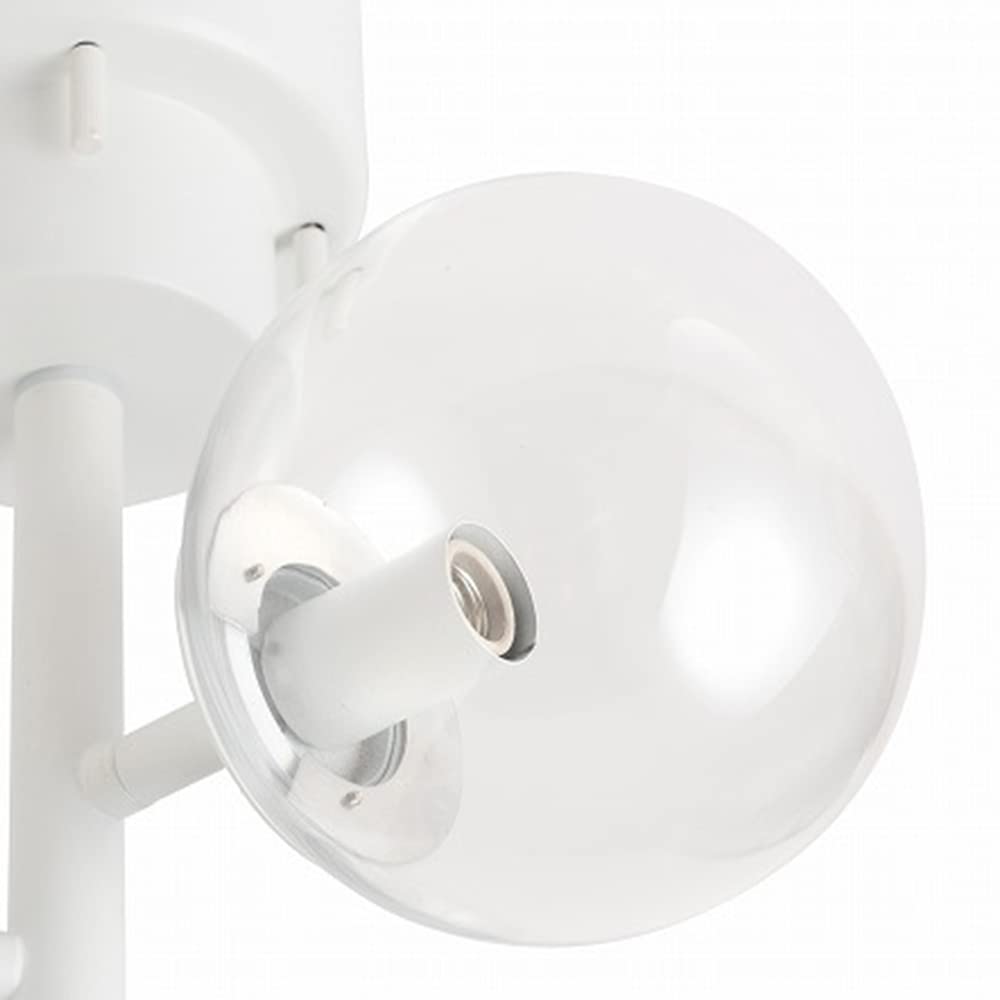 Amazon.co.jp : 003365 TINY GLASS CEILING LIGHT 3 (White/Clear