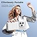 Azmuth for Magsafe Battery Pack, 10000mAh Magnetic Power Bank 22.5W PD Fast Charging with LED Display Wireless Portable Charger for Magsafe with Stand for iPhone 17/16/15/14/13/12/Pro/Pro Max