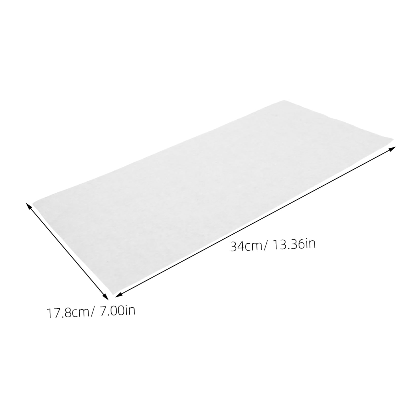 Papel Pergamino para Bandeja de Hornear 300 Hojas 34x17,8 Cm | Silicona de Color Claro, Tolerancia a Alta Temperatura, Absorción de Humedad, Uso Doméstico y Procesamiento Alimentario
