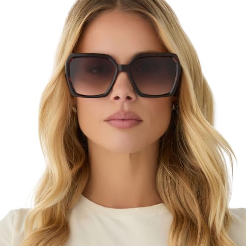 DIFF Sloane Oversized Square Sunglasses for Women UV400 Protection4