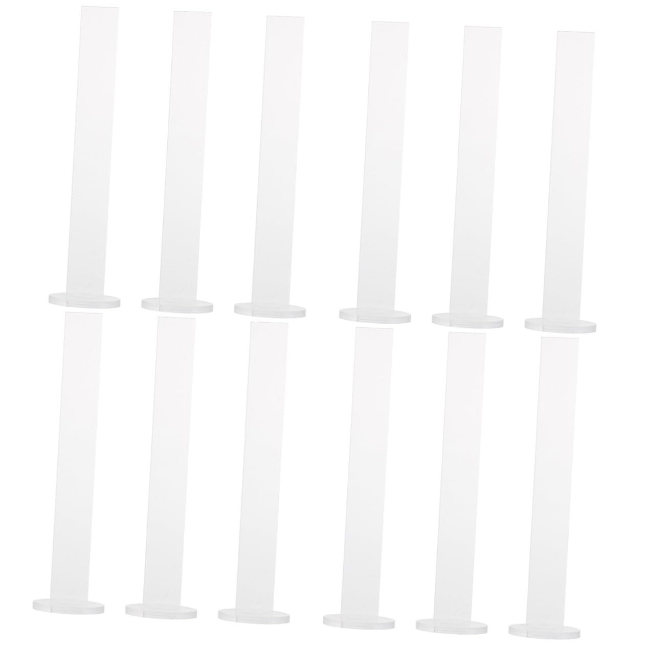 SHINEOFI 12pezzi Supporto Trasparente Per Nastro Adesivo Da Organizzatore Facile Da Montare Design Semplice e Moderno Per Casa e Ufficio Resistente e Pratico Per Tenere Ordine Tuoi Nastri