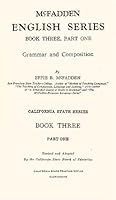 McFadden English Series-Book 3 Part 1 Seventh Grade B0013QUMH6 Book Cover