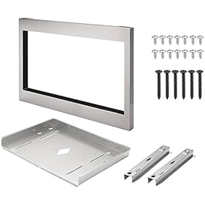 Frigidaire Gallery 27-Inch Microwave Trim Kit for Smudge-Proof Design and Built-In Look (Stainless-Steel) Frigidaire Gallery 27 Inch Microwave Trim Kit for Smudge Proof Design and Built In Look Stainless Steel