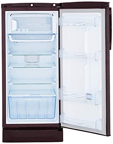 Image of Godrej 190 L 2 Star Direct-Cool Single Door Refrigerator (RD EDGE 205B 23 TRF ST WN, Star Wine)