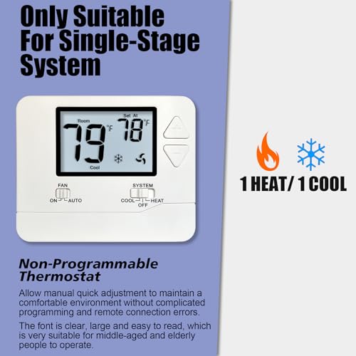 Heagstat H701 Non-Programmable Thermostats thumb #1
