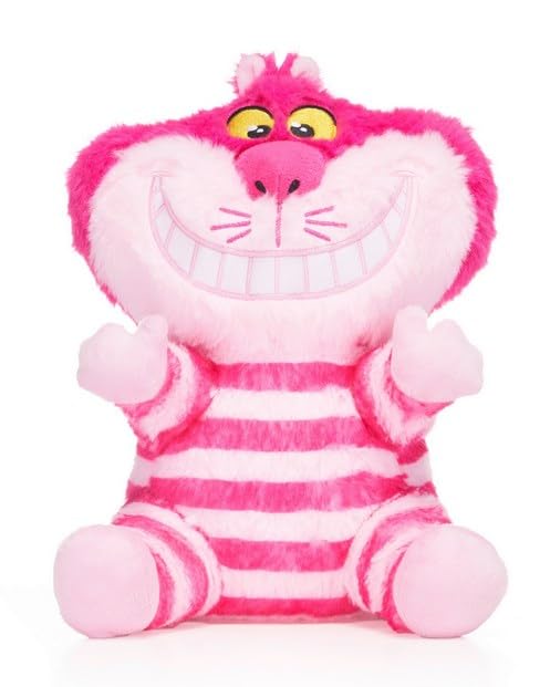 UKToyworld Cheshire Cat Soft Toy 10" Alice in Wonderland Pink Cat Plush