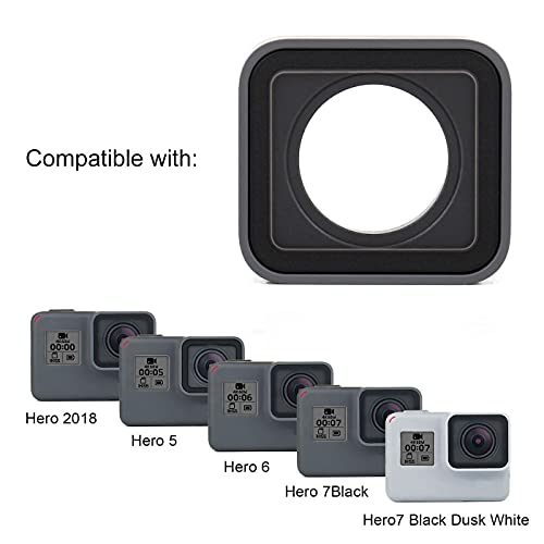 Protector de lente para GoPro Hero 5 repara cristal rayado 10m 7