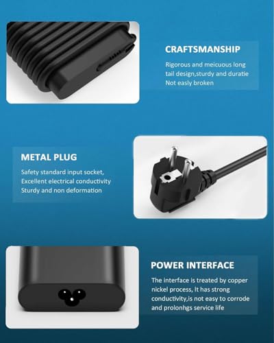Cargador Dell 20V 6.5A USB-C para portátiles XPS y Latitude 3