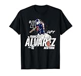 Dynamic Pose Francisco Alvarez New York Baseball MLBPA T-Shirt