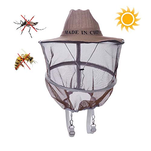 Sunflower Out Door Net Hat/Spare Beekeeping hat and Veil/Beekeeper Head net/Vest with Veil