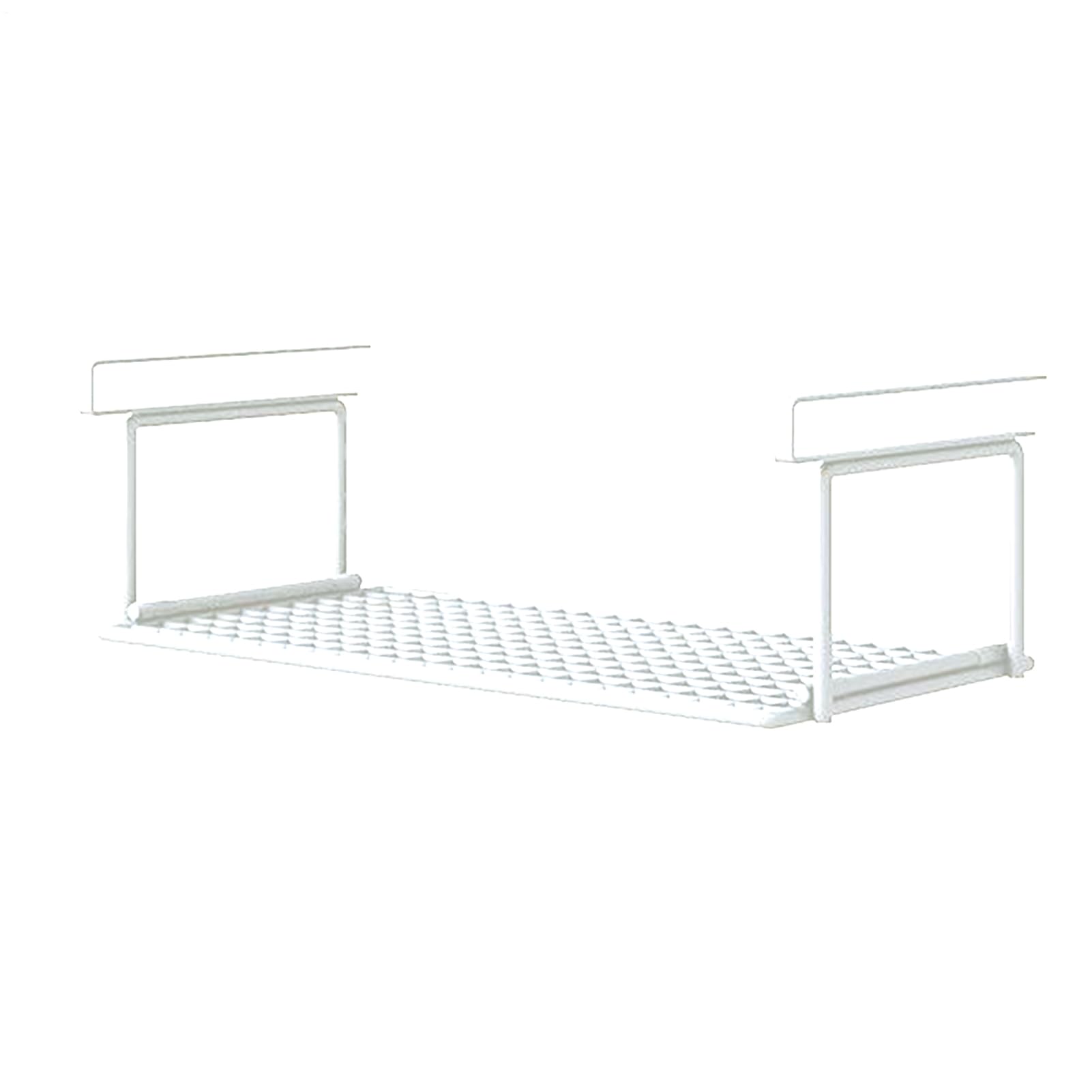 Retractable Storage Rack - Steel Mesh Shelf, Hangable Under Tray | Adjustable Slide-in Basket With Space-saving Feature, Under Cabinet Shelf For Shoes Closet Entry Corner Pantry And Home Setup