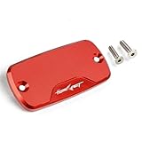 honda cb 600 f carnet a2 Color: oro negro azul rojo. Cubierta de tanque de líquido de depósito de freno delantero de aluminio CNC para motocicleta tapa de aceite/apto para Hond.a/ajuste para Hornet 900/ajuste para Hornet 600 CB600F CB 600F(RED 1piece)