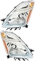 For Toyota Prius Headlights Lamps Set 2006 2007 2008 2009 Halogen Driver and Passenger Side