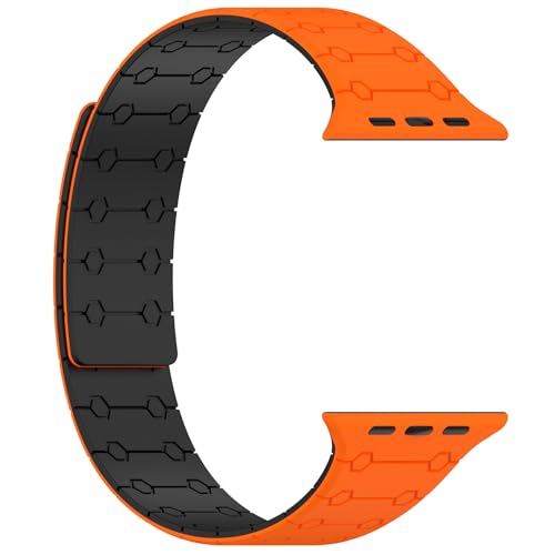 Image of Velour Silicone Watch Strap Compatible with Apple Watch 41mm, 40mm & 38mm, for iWatch Series SE, SE2,10 9, 8, 7, 6, 5, 4, 3 -Sport Loop for Men & Women(Watch Not Included)