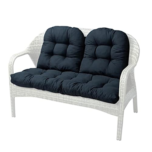Coussin d'extérieur avec dos idéal pour vos après-midi sur le banc de terrasse - 7